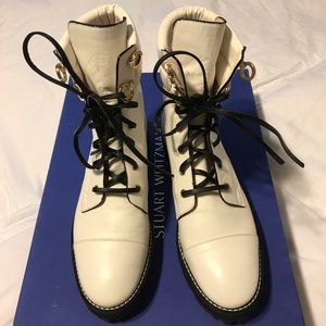 Stuart weitzman combat boots